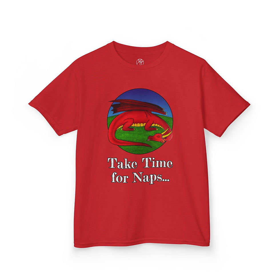 Thumbnail: "Take Time for Naps" Kids T-shirt