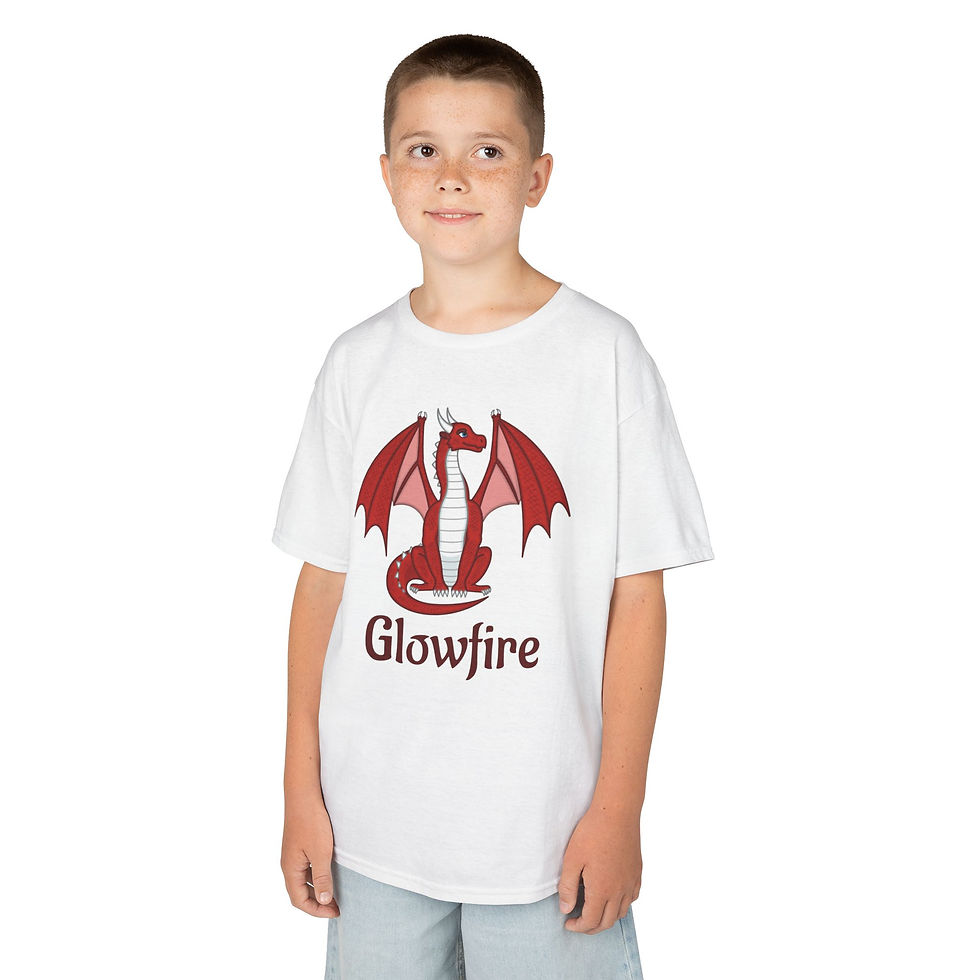 Thumbnail: "Glowfire" Kids T-shirt