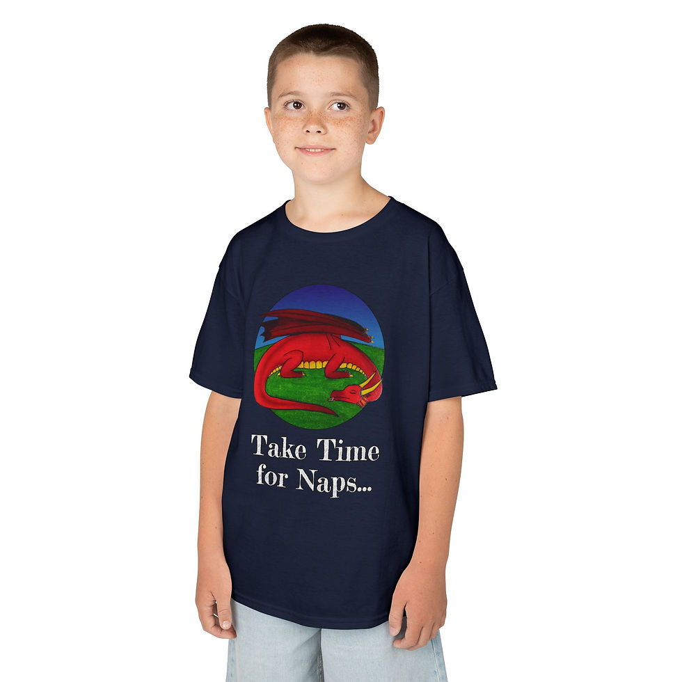 Thumbnail: "Take Time for Naps" Kids T-shirt
