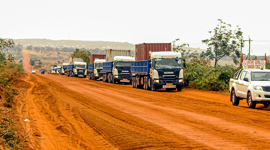 Taifa Transport and Logistics Limited_Trucks in Transit