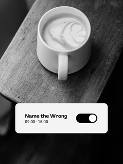 When Wrong Has a Name