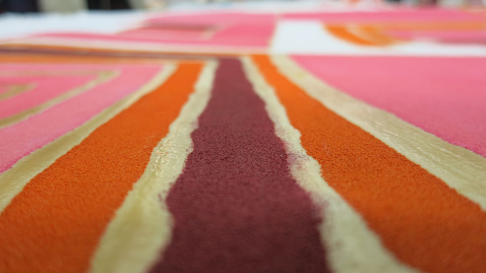 Cire batik et teinture textile