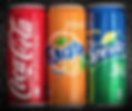 Coca cola , Fanta ,Sprite