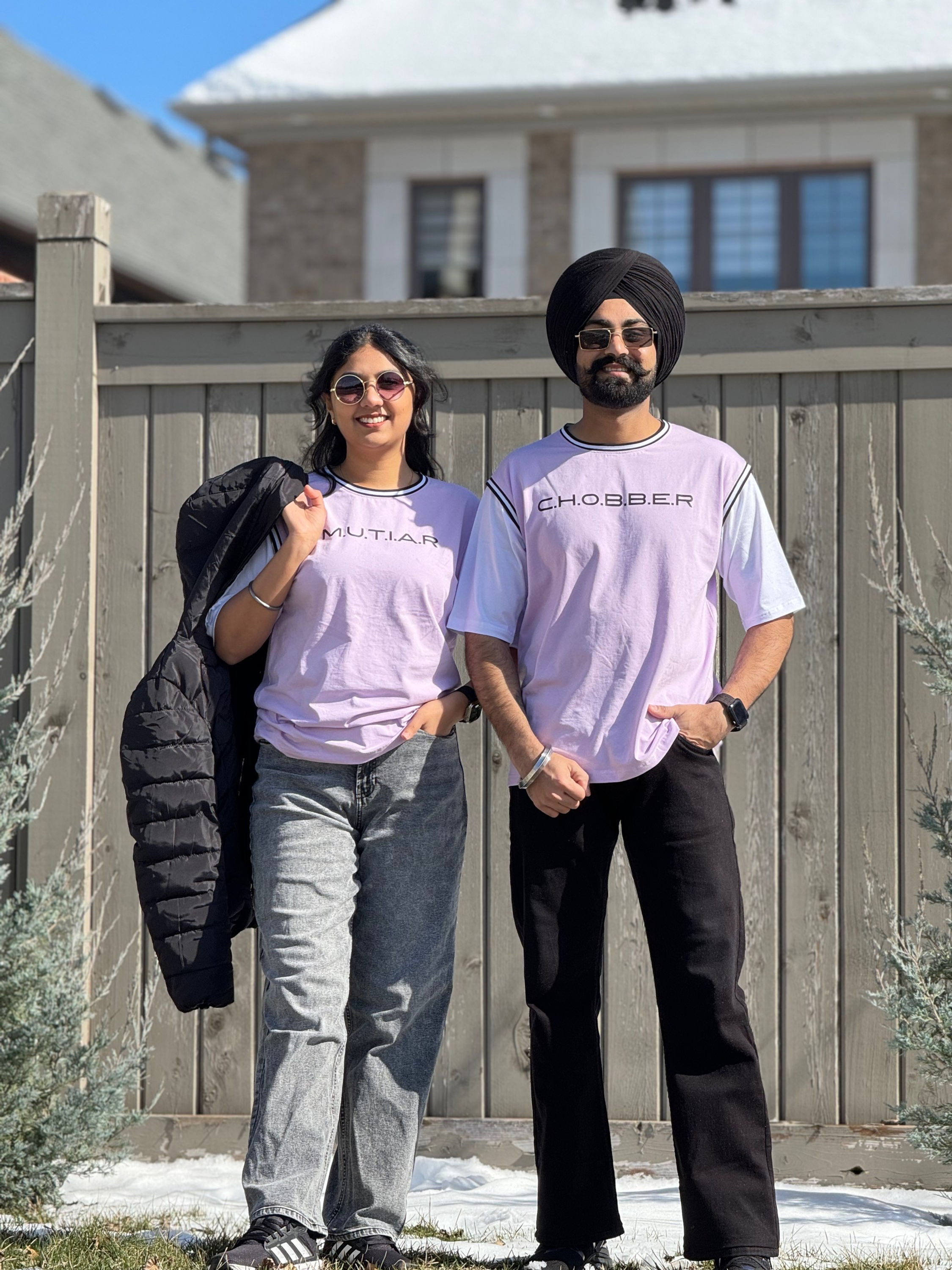 Chobber Mutiar Jersey Ribbed Premium Cotton  Drop Shoulder T-shirt