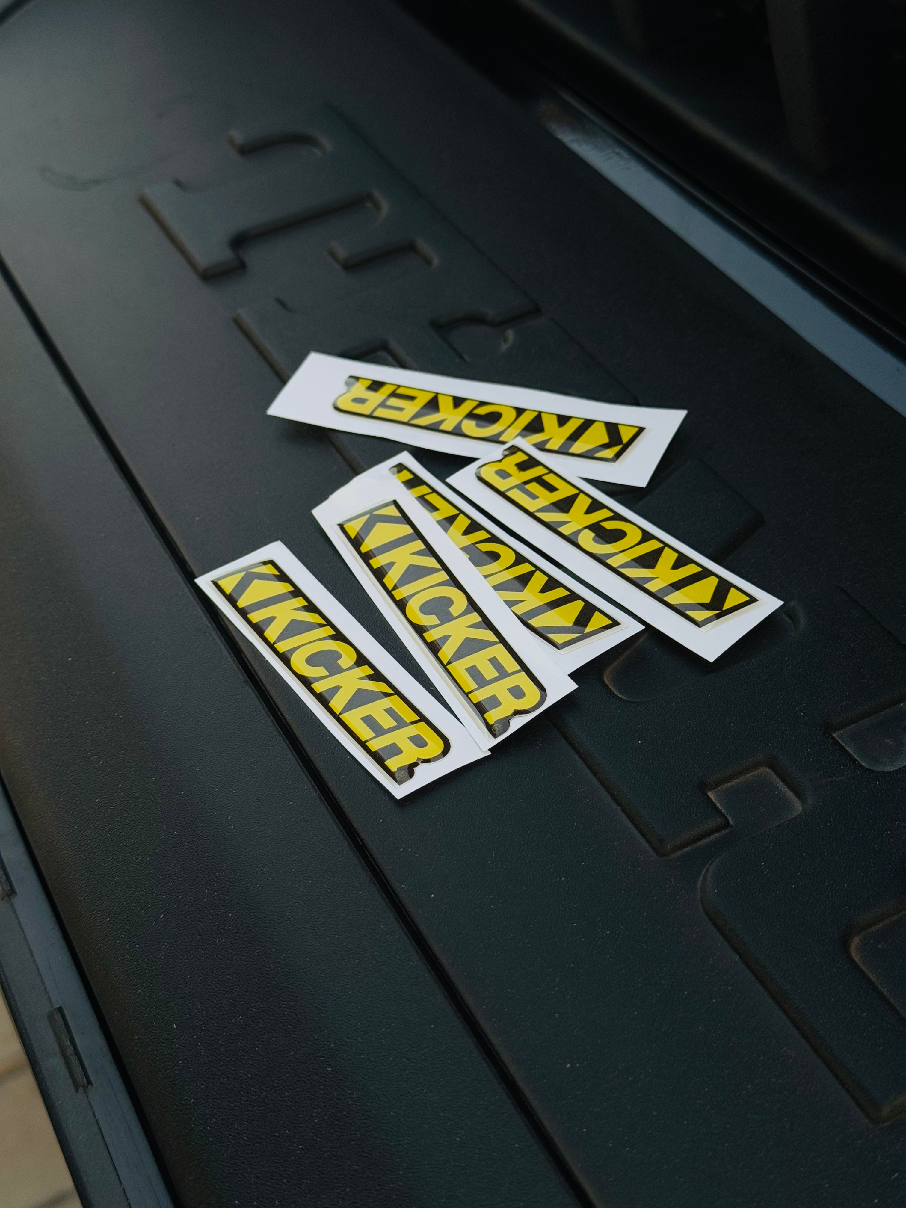 Kicker Audio 3D Gel Premium Decal