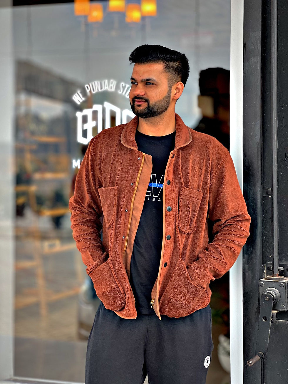 Thumbnail: Caterpillar Jacket in Brown Tan 