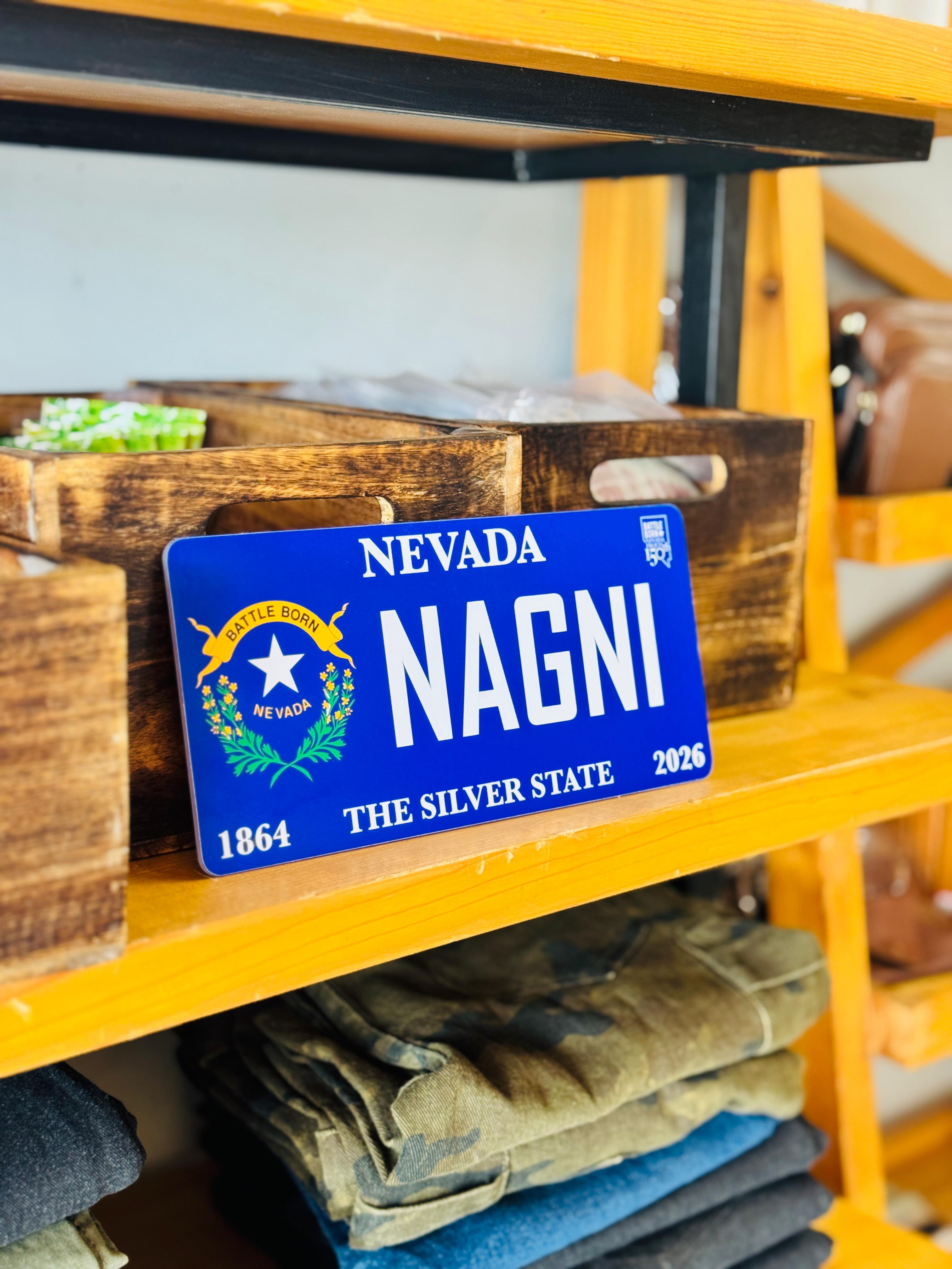 Nagni Dashboard Plate