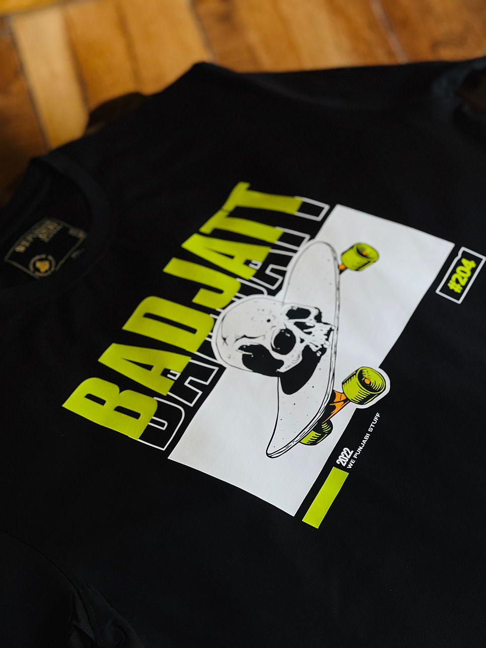 Thumbnail: Badjatt Skull Black Tee