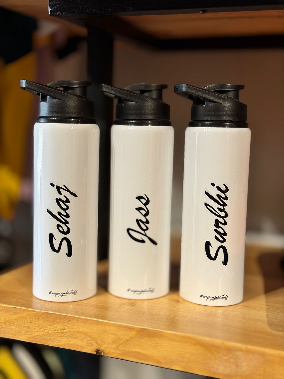 Custom Name Cursive Non Insulated bottle