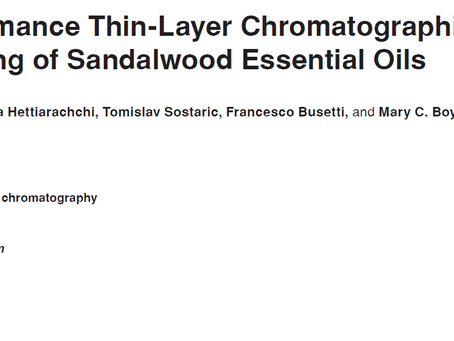 HPTLC fingerprinting of Sandalwood Essential Oils