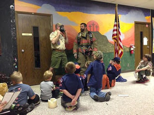 Tiger Den Learns About Firefighting