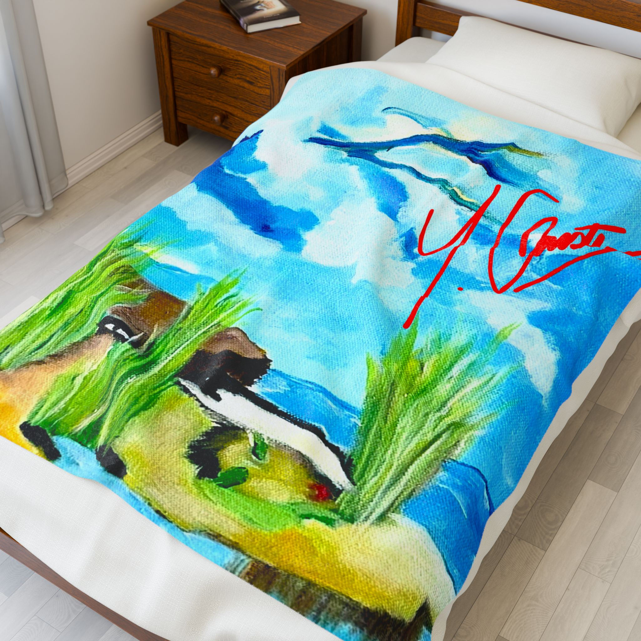 Abstract blanket
