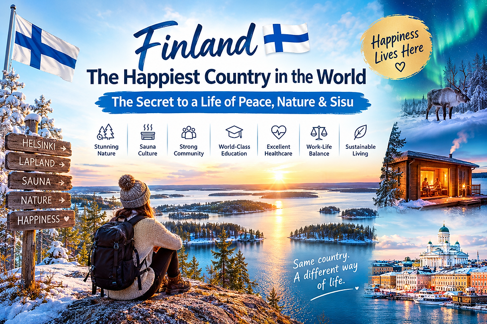 Finland: The Happiest Country in the World — What Does Finland Know About Happiness That We Don’t?