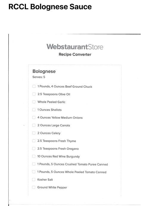 Vacation In Your Kitchen #2-Spaghetti Bolognese from Royal Caribbean Cruise Line