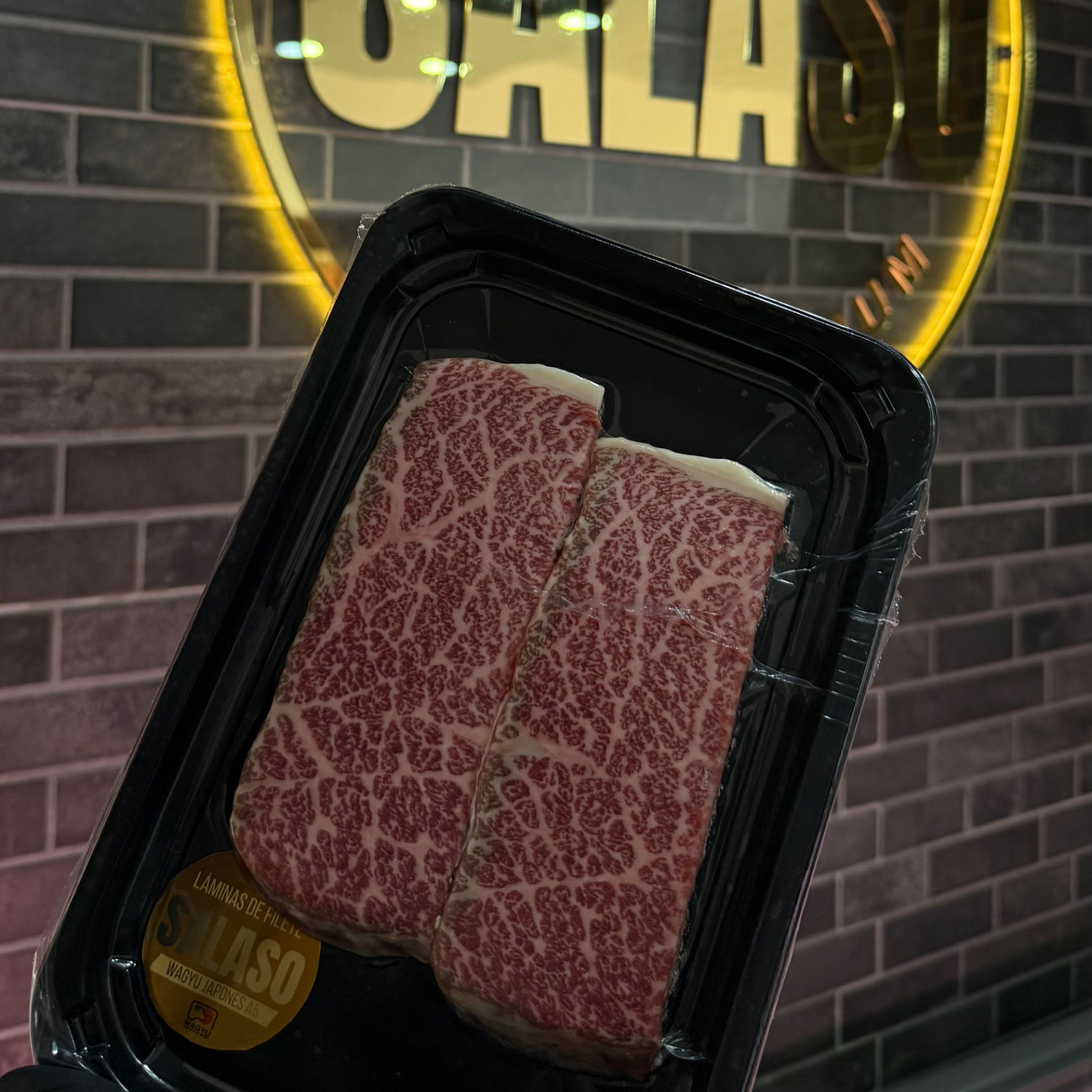 Láminas de Filete Wagyu Japonés Arita A5