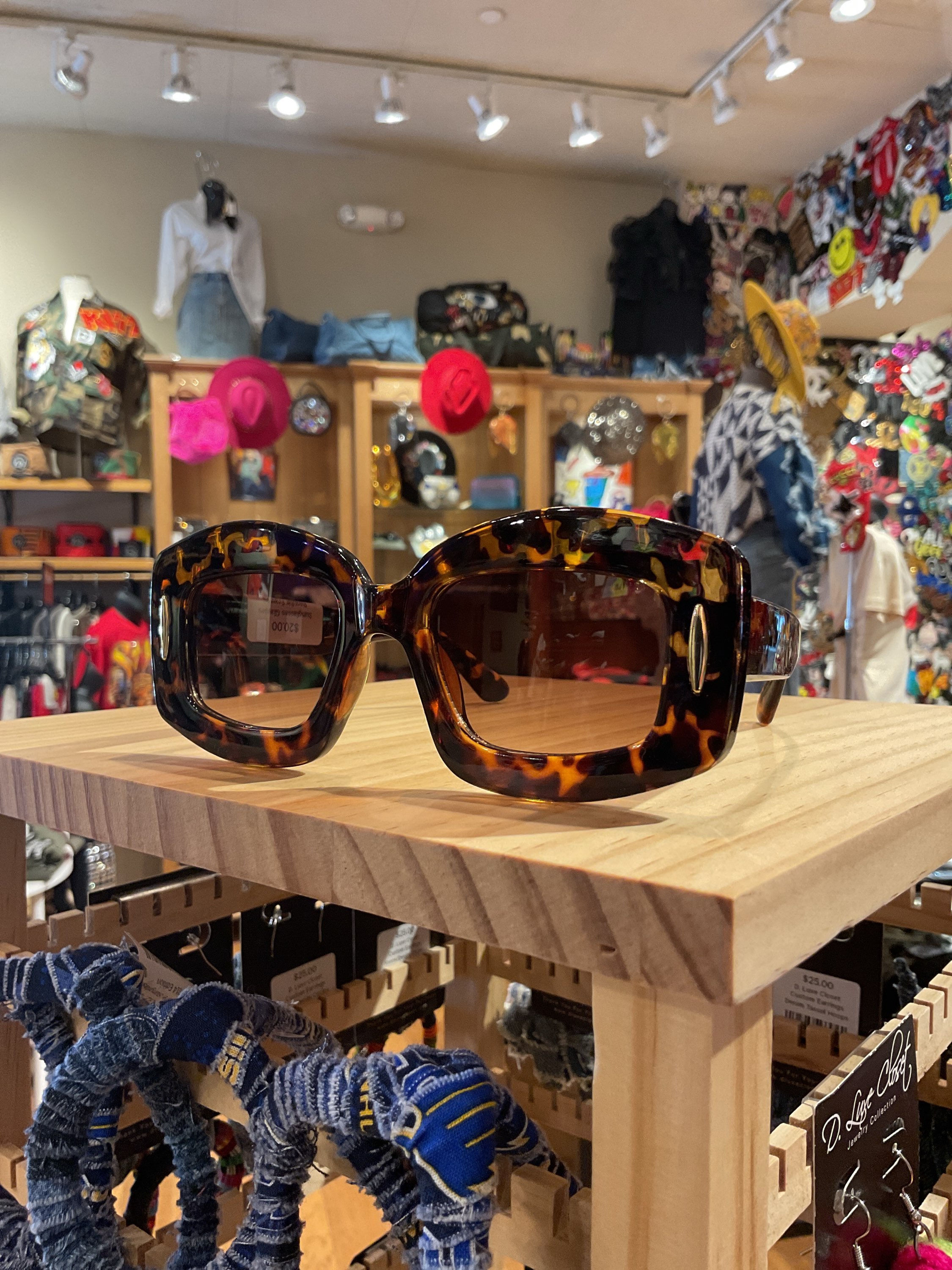 Turtle Shell Sunglasses 