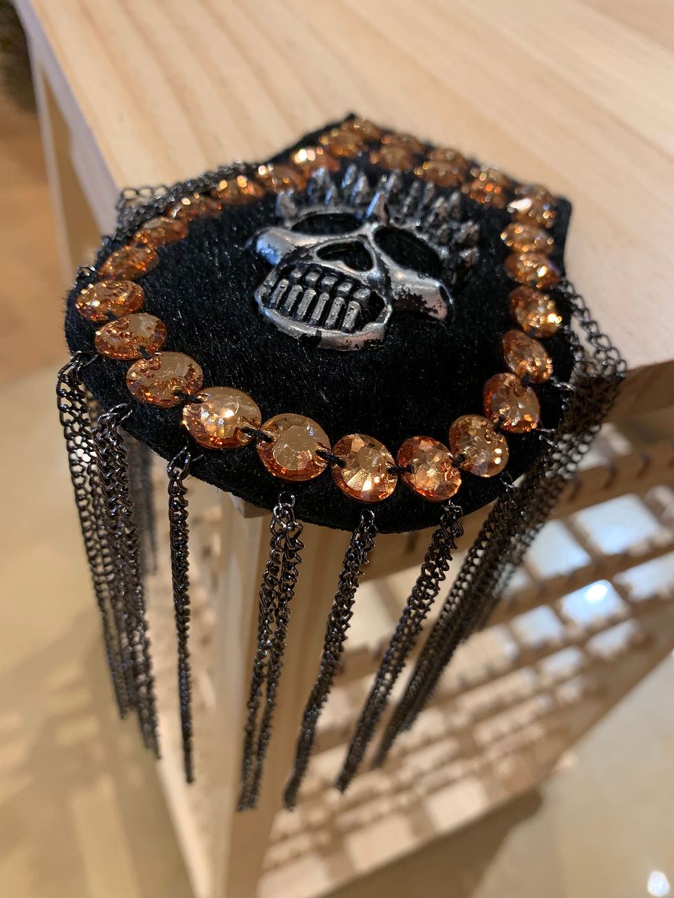 Thumbnail: Skull Fringe Epaulettes 