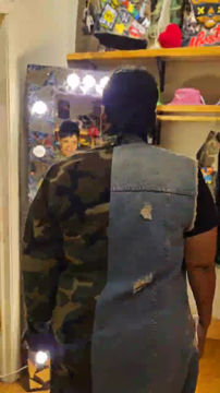 Thumbnail: STL Denim Fatigue Trench MIXED THREADS 