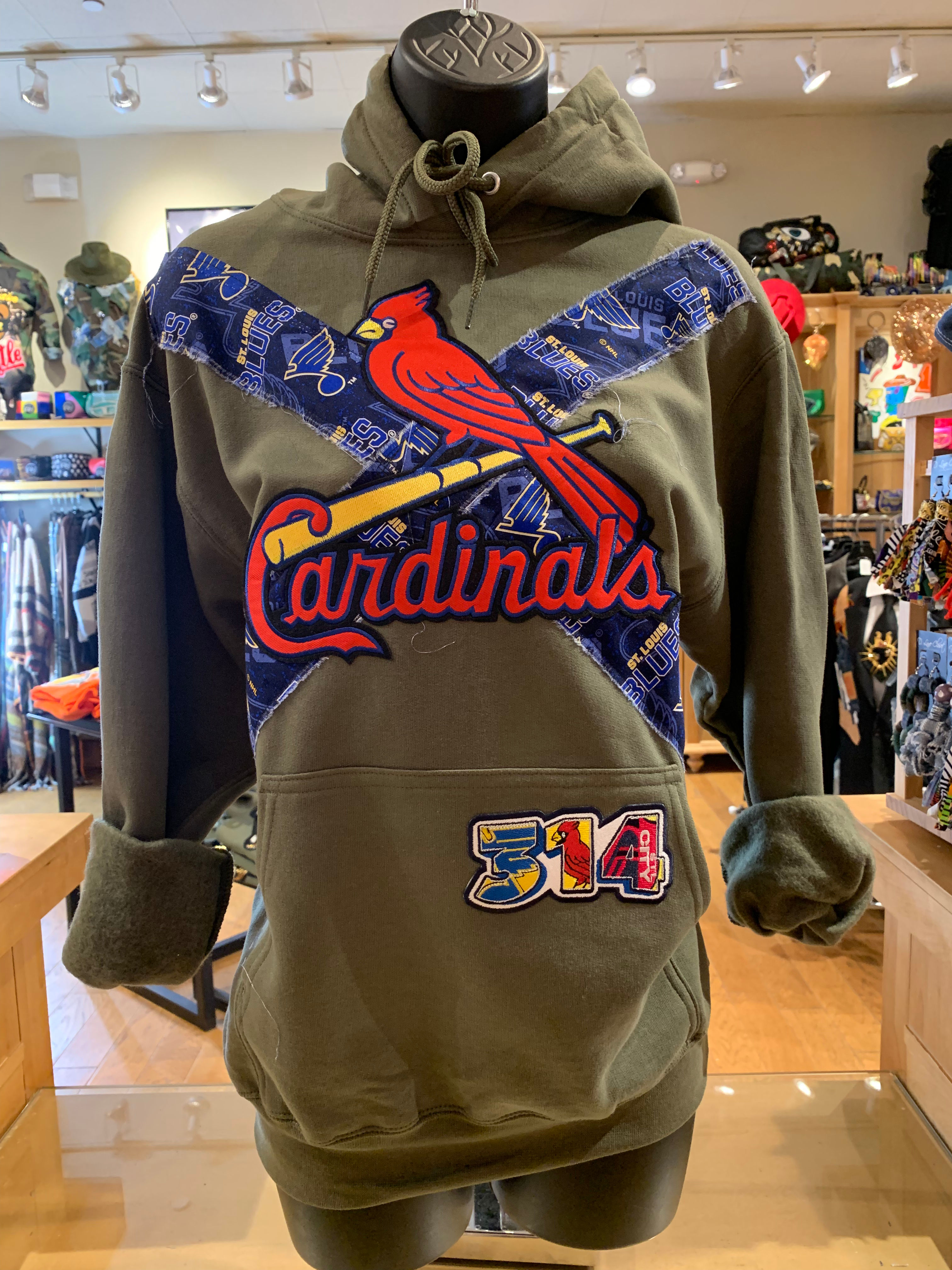 Olive 314 Blues Remix Hoodie 