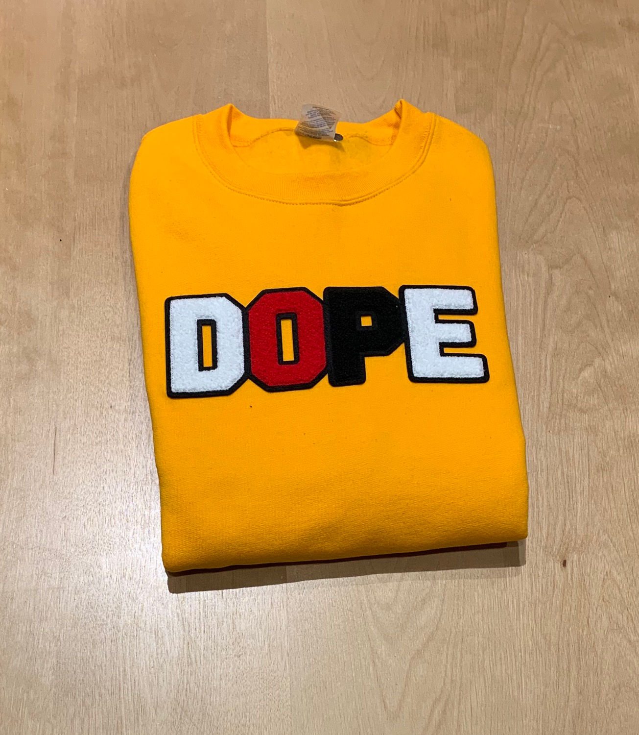 Yellow DOPE Sweatshirt 