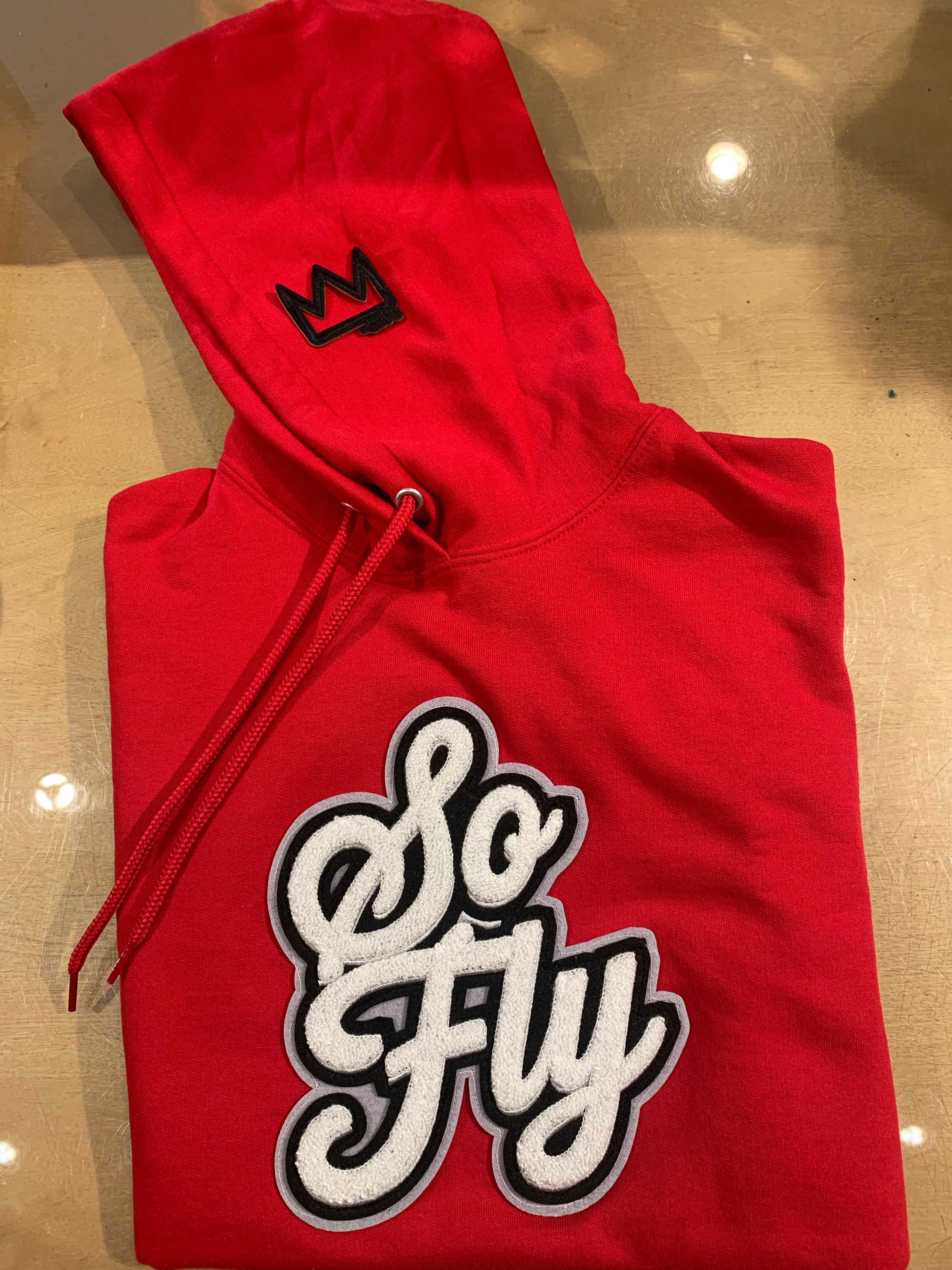 Red So FLY Hoodie  