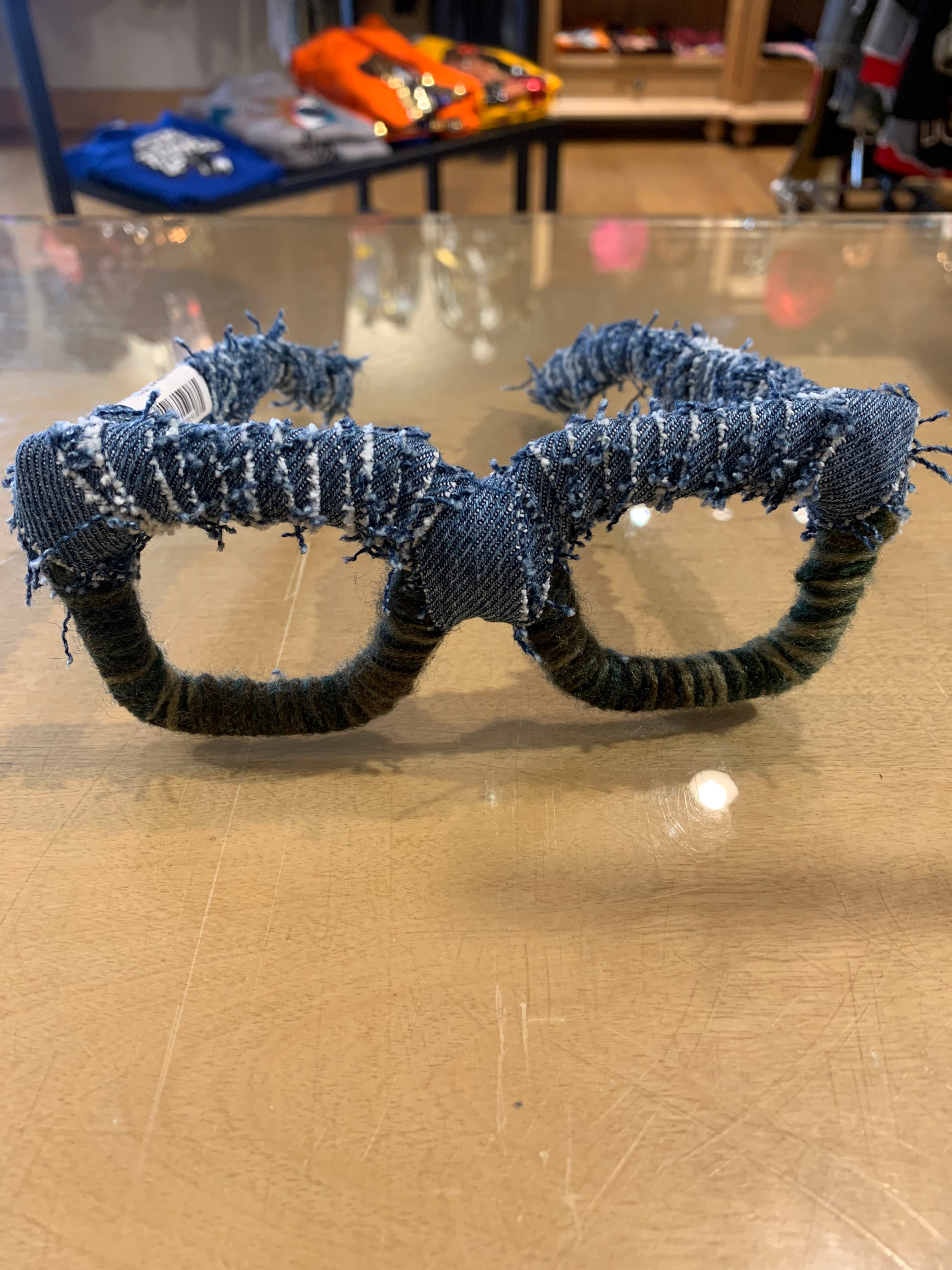 Square Denim/Camo EyeWare Frames