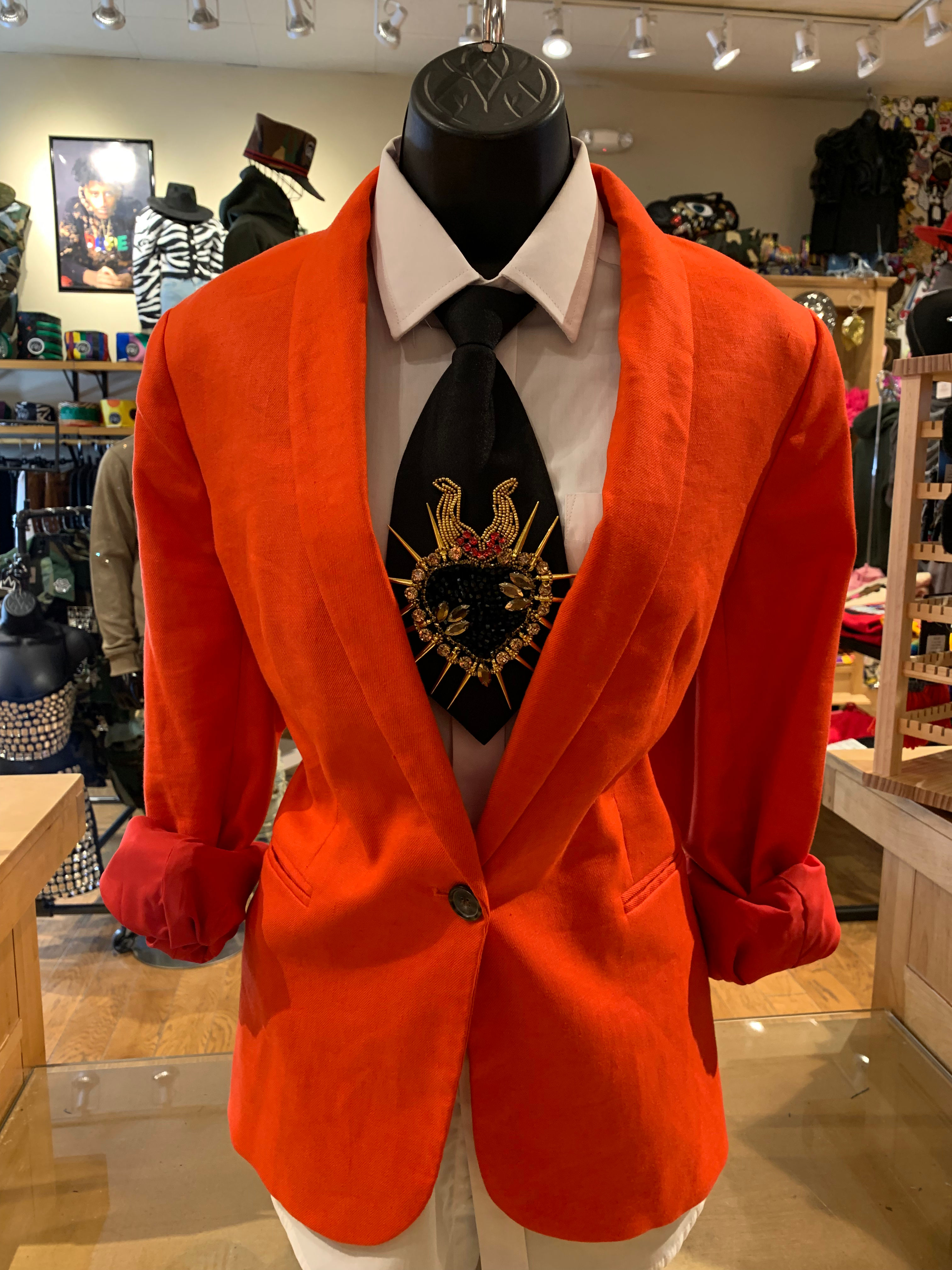 Orange Vintage Blazer 