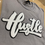 Thumbnail: Grey Chenille Hustle Tee