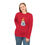 Thumbnail: Unisex Performance Long Sleeve Shirt - Cute Ghost with Flower Design
