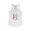 Thumbnail: Women's Ideal Racerback Tank – Stylish Snowman Edition
