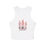 Thumbnail: Women's Micro Rib Racer Tank Top – Let’s Get Aroclin Christmas Design