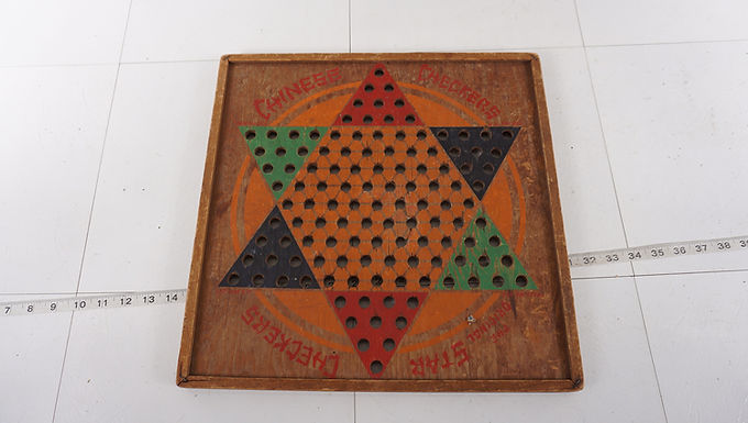 Chinese Checkers Wooden Board