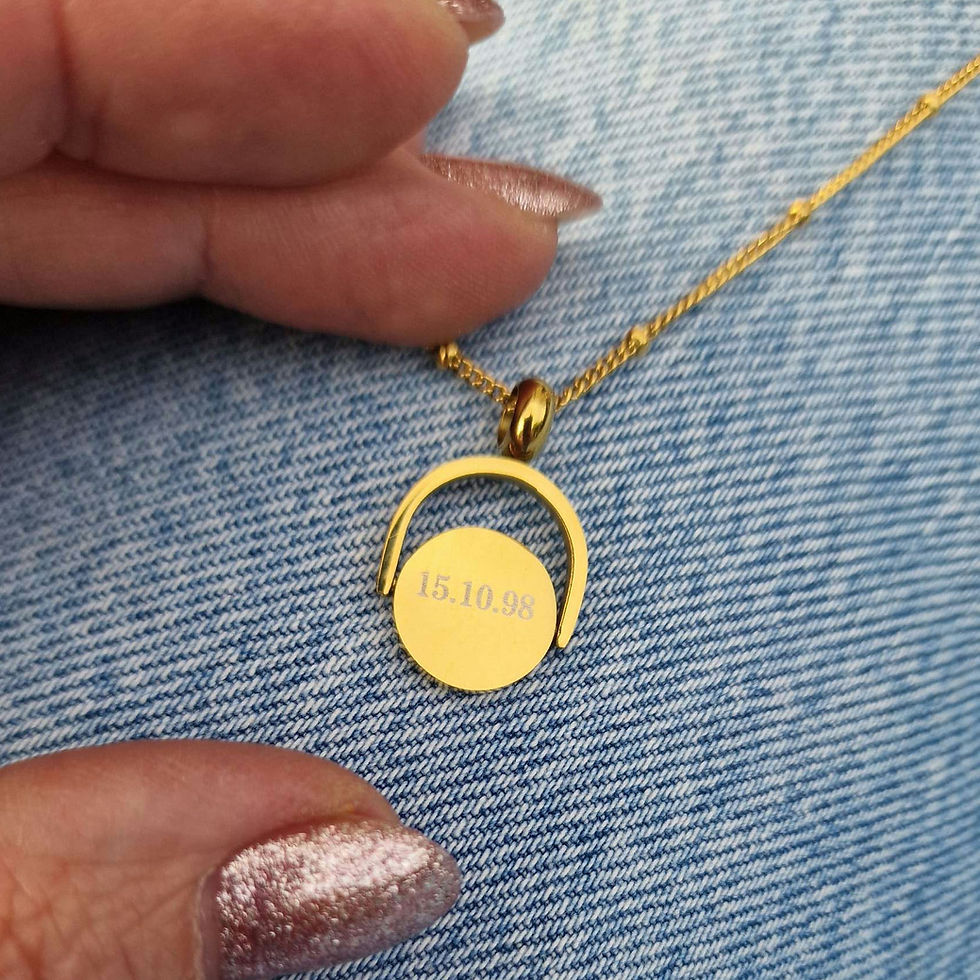 Thumbnail: Birthflower Pendant 