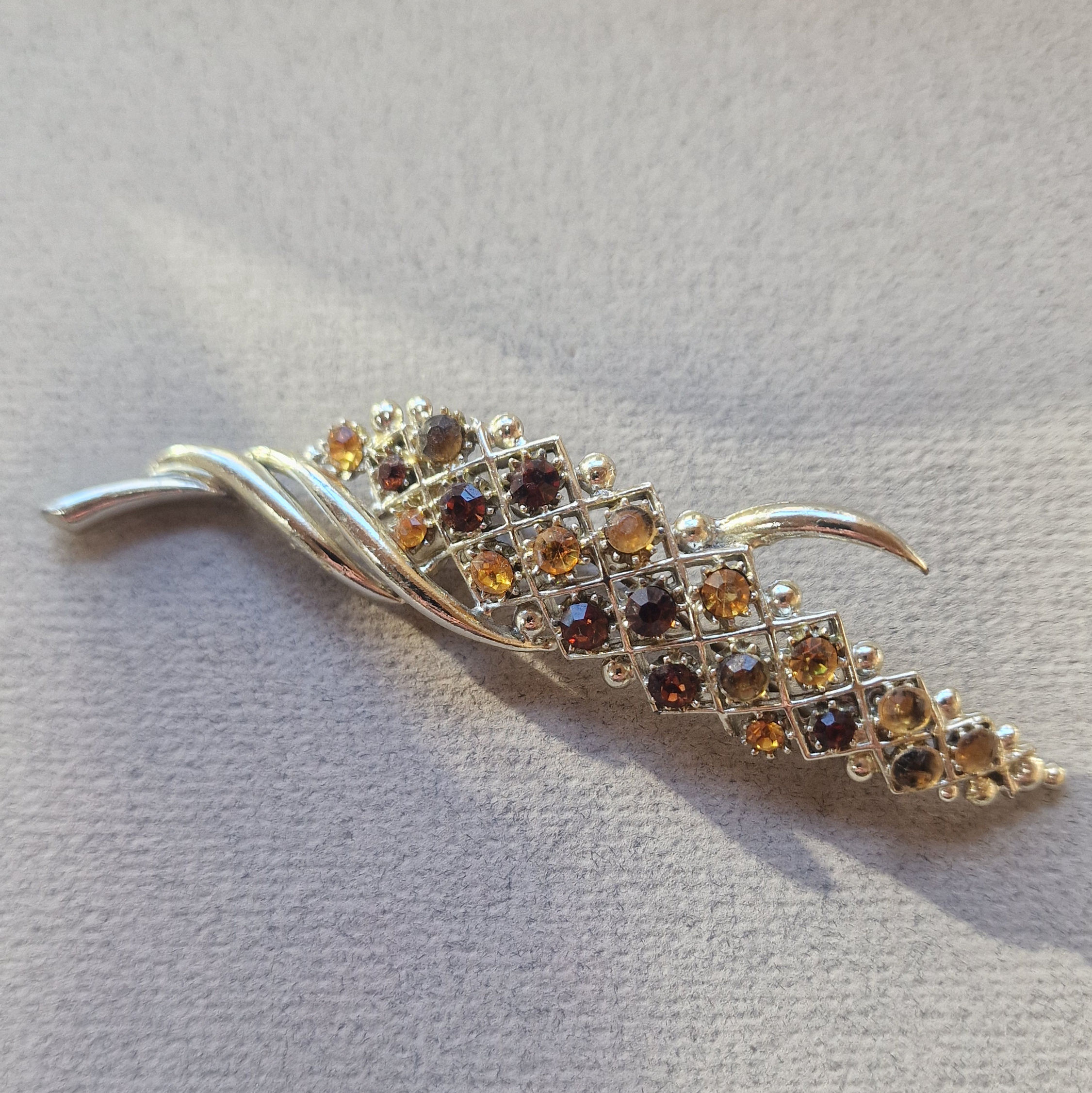 Vintage Autumn brooch 