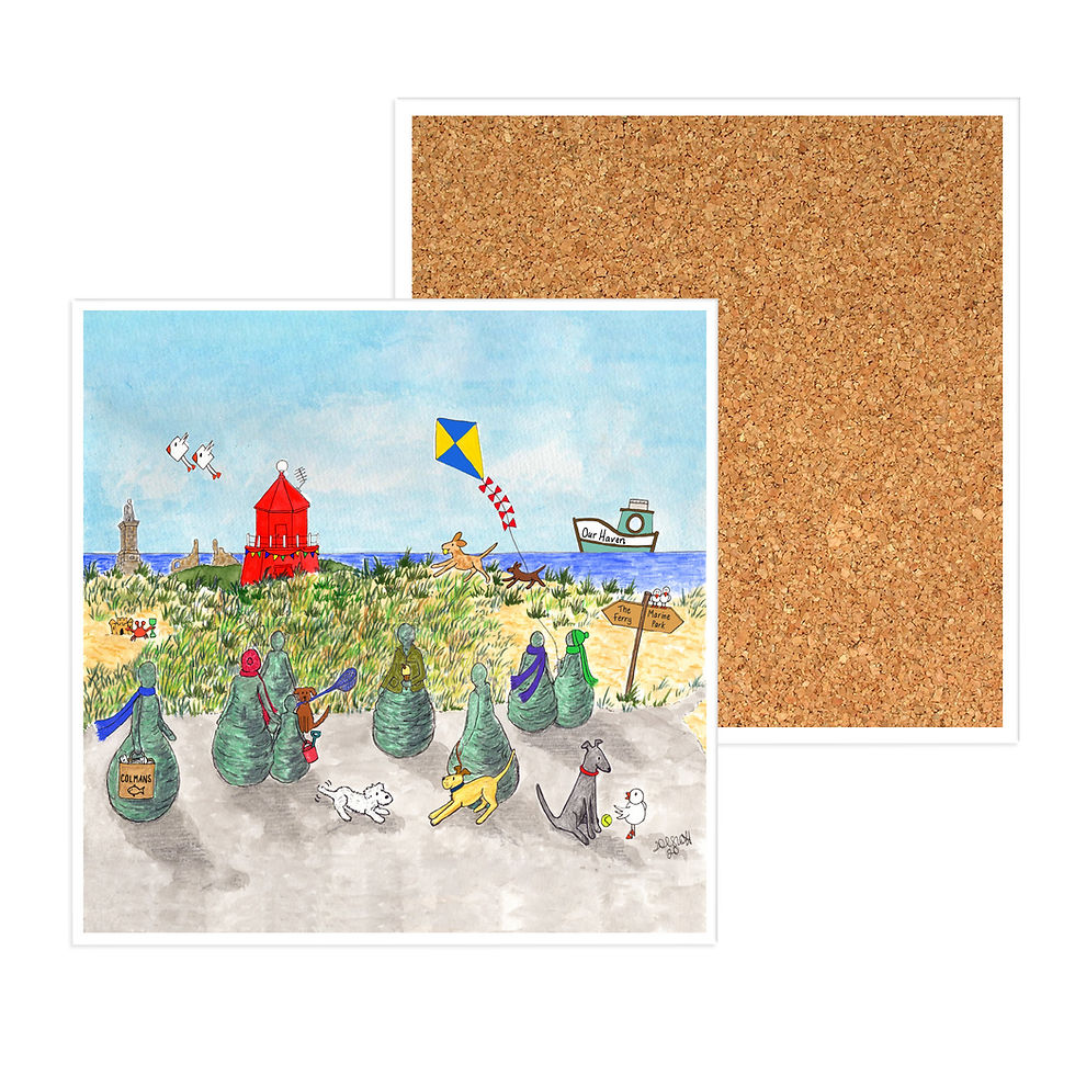 Thumbnail: South Tyneside Ceramic Coasters