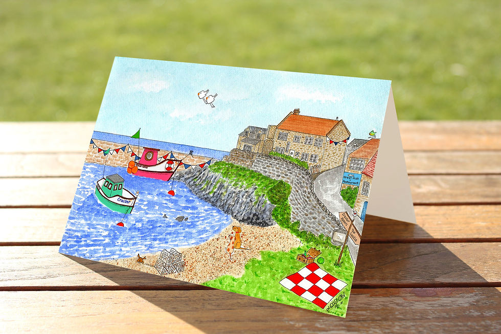 Thumbnail: Craster Harbour, Northumberland