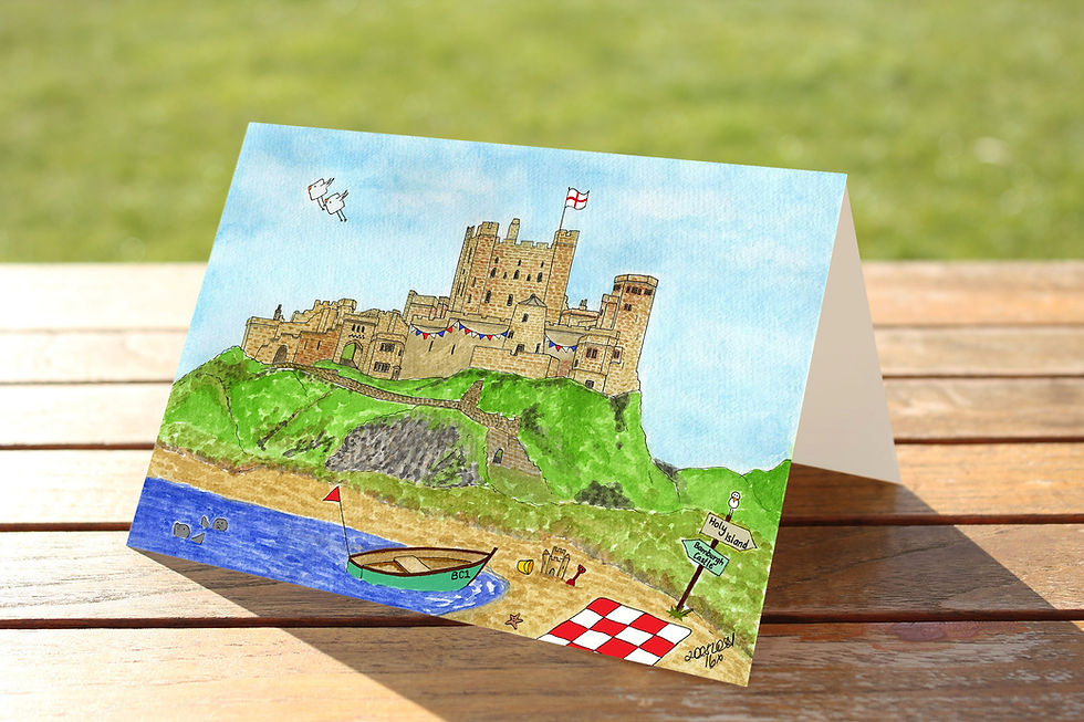 Thumbnail: Bamburgh Castle, Northumberland
