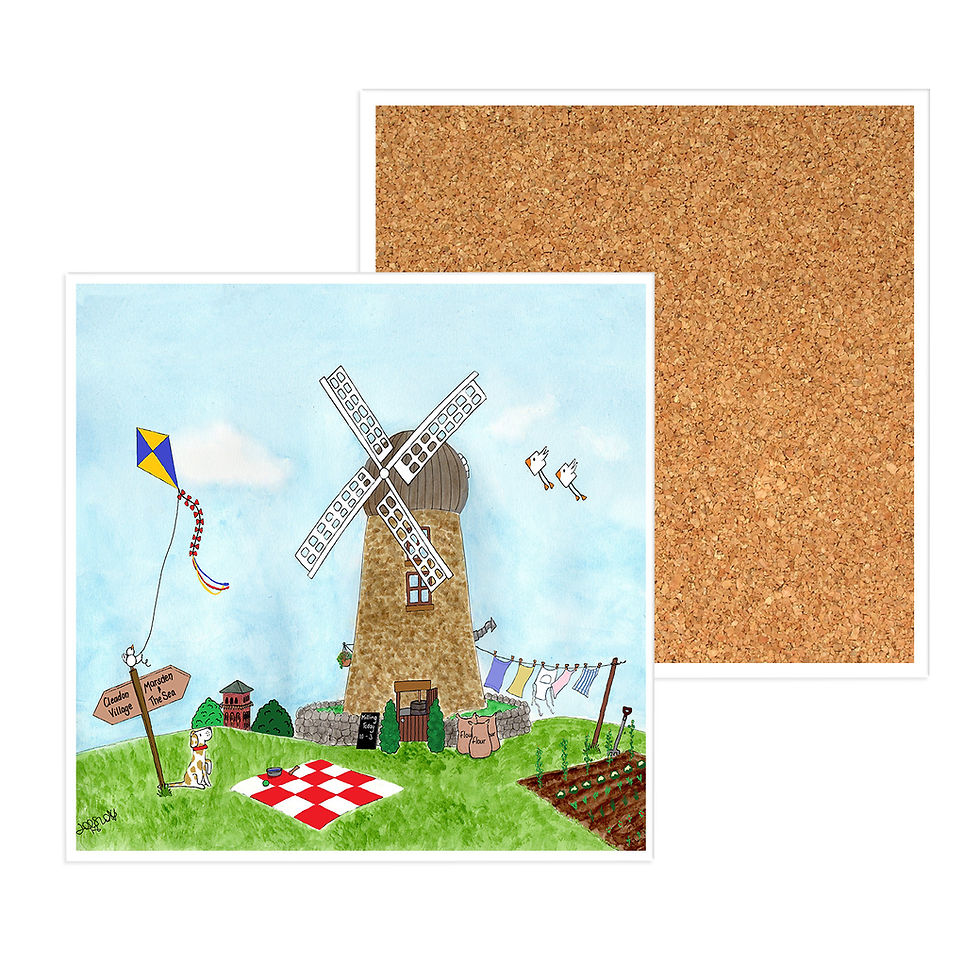 Thumbnail: South Tyneside Ceramic Coasters