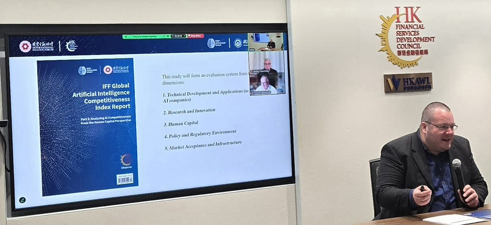 Prof. Dr. Patrick Glauner, IFF AI Committee Coordinator
