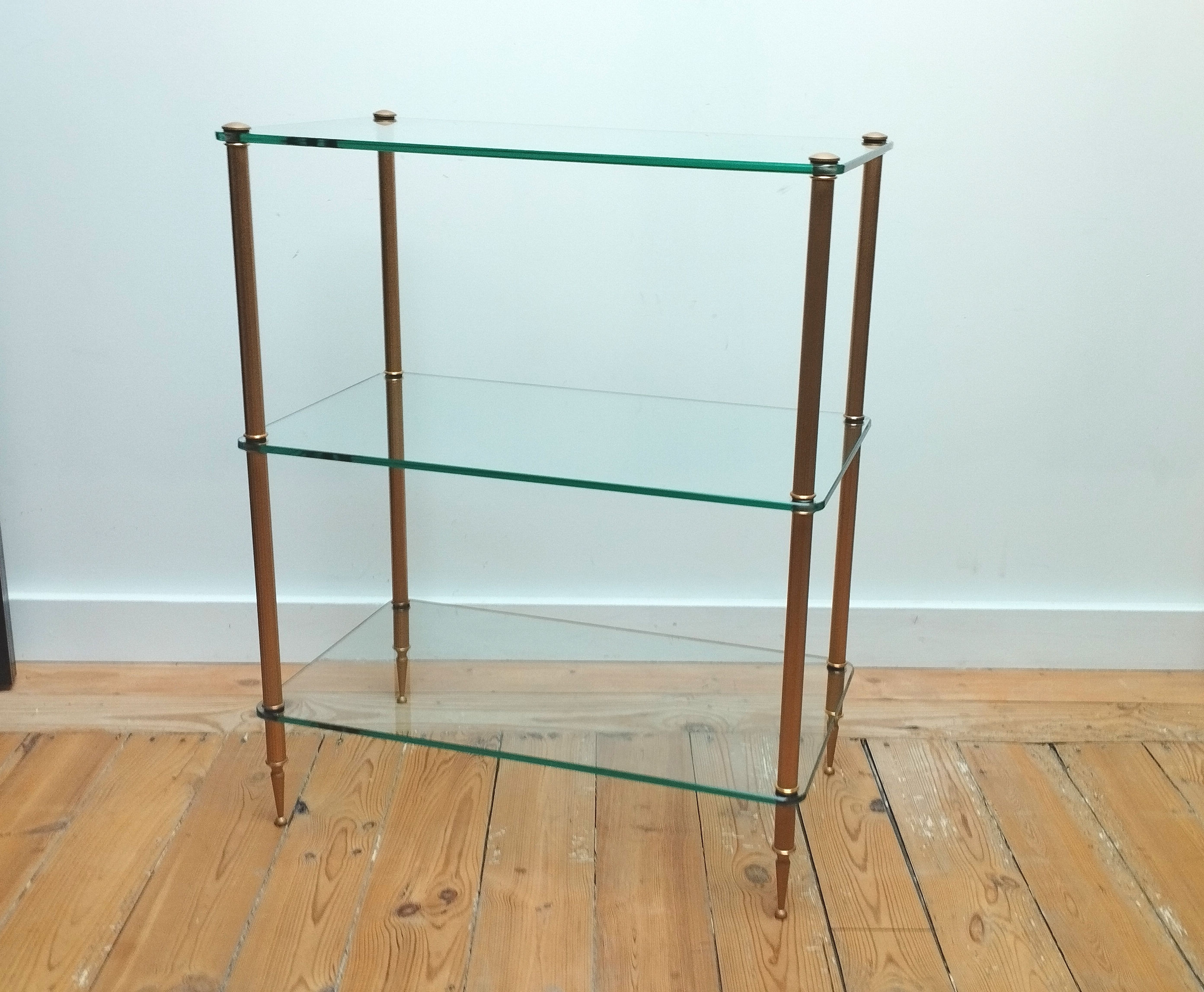 Console d'appoint de style Hollywood Regency circa 1970