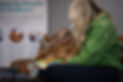 Mother and Child in waiting room