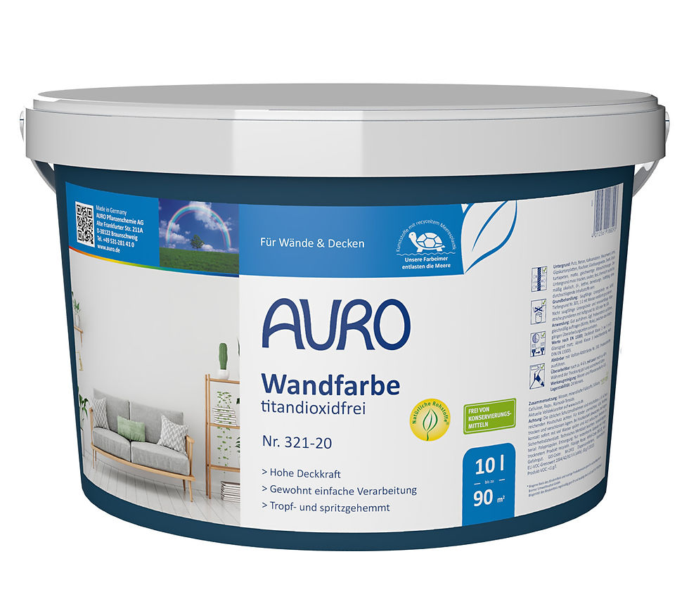 Miniaturbild: Wandfarbe weiss 321 abtönbar