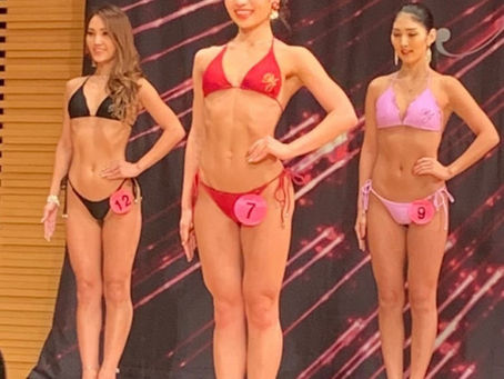 大阪 ベストボディジャパン奈良大会の出場ヘアメイク