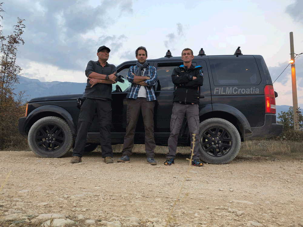 Nick Jordan - Silverback, Alen Milic and Samir Okic - FILMCroatia