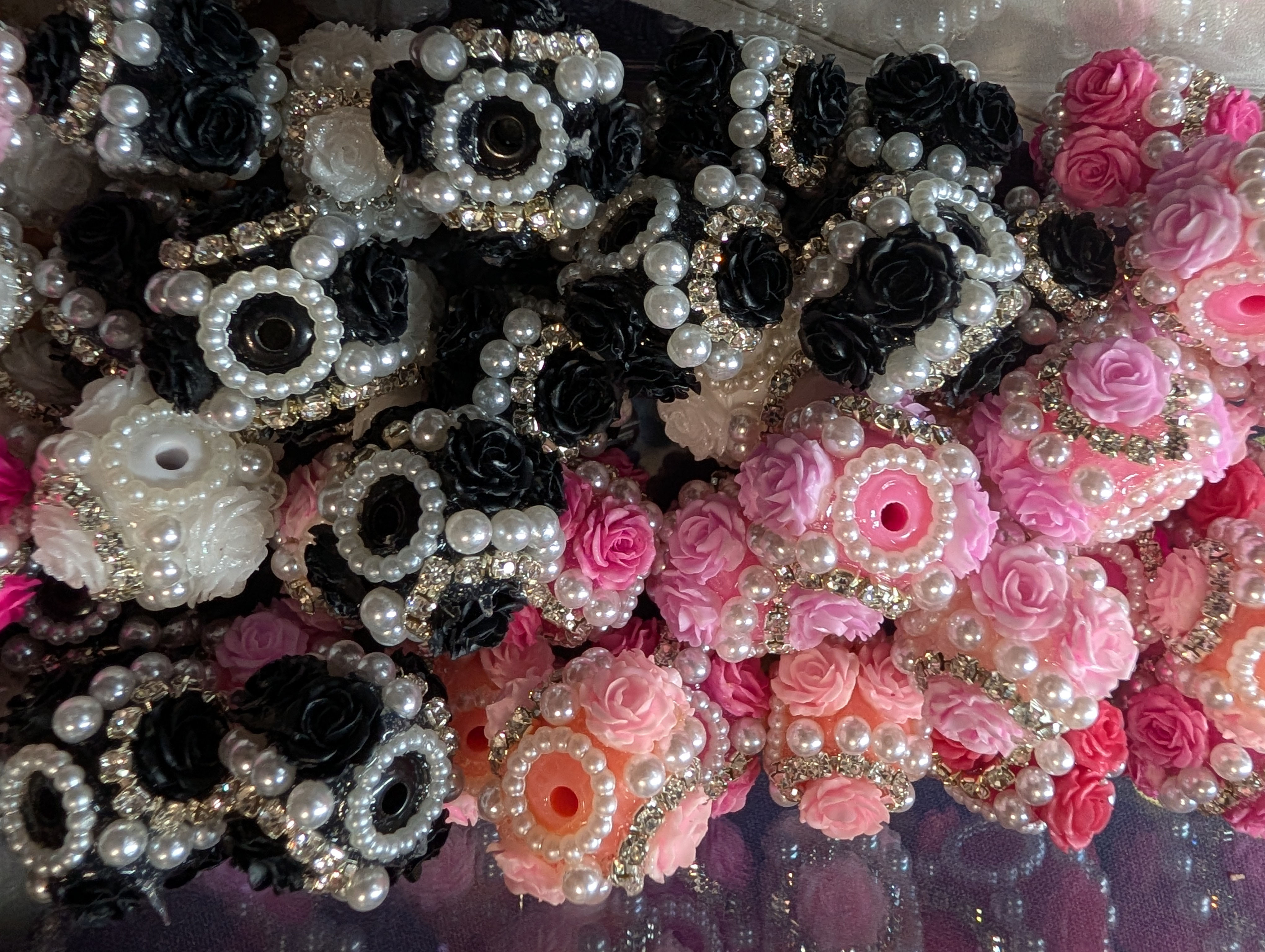 Fancy Rose Beads