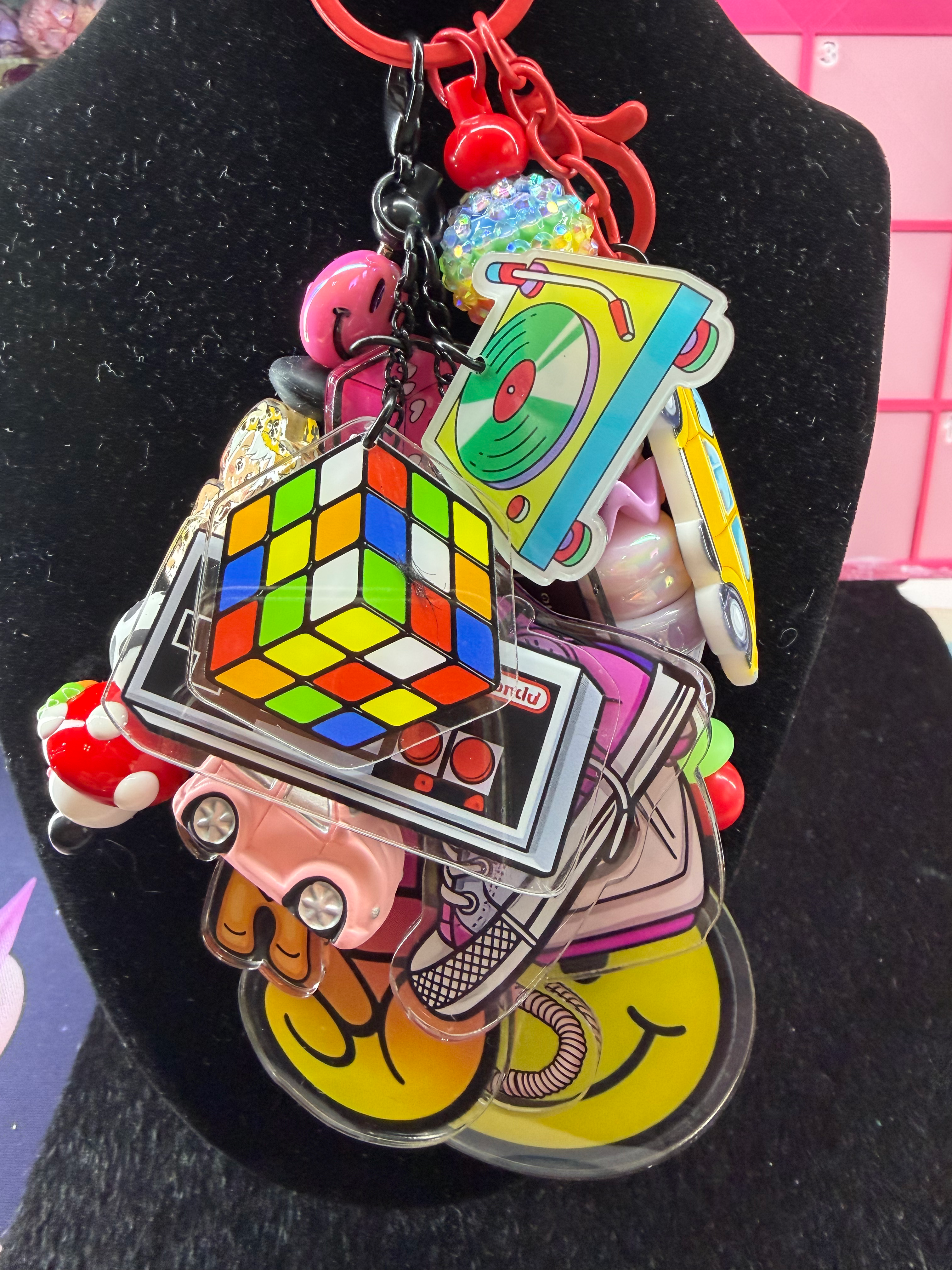 80's keychain