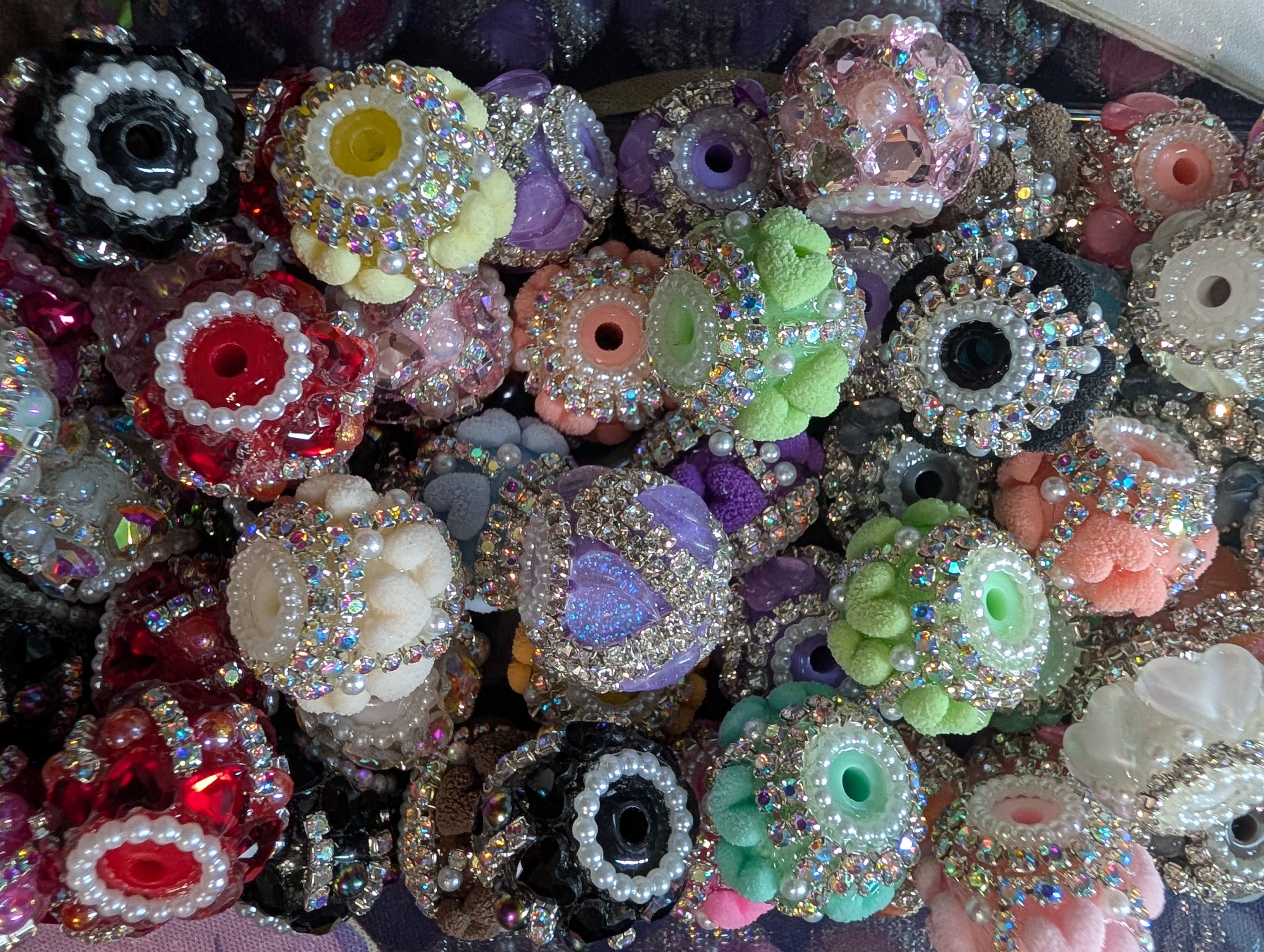 Fancy Heart Beads