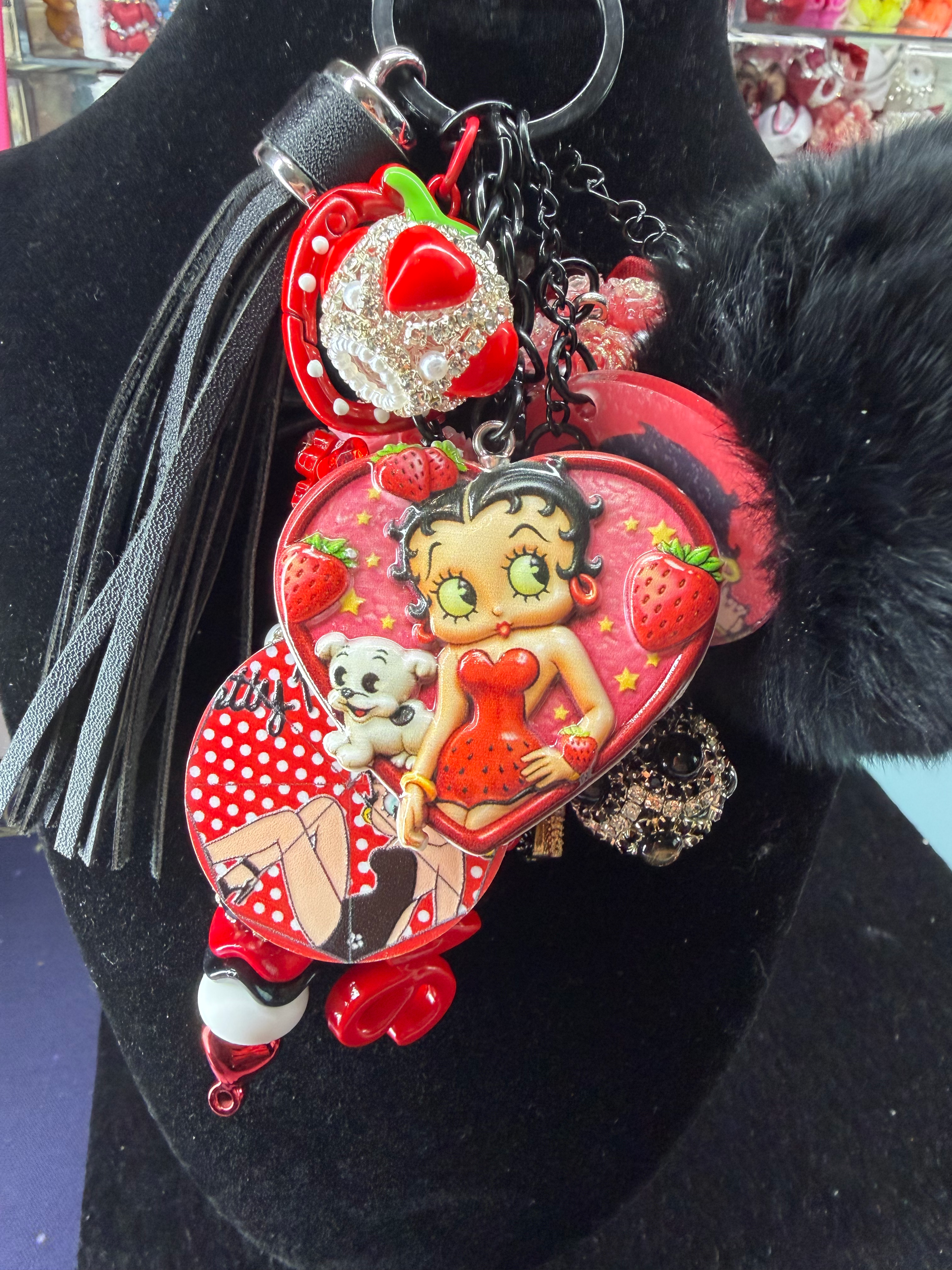 Betty Boop keychain