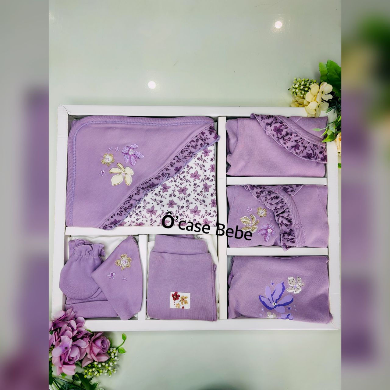 Coffret de naissance 8 pcs