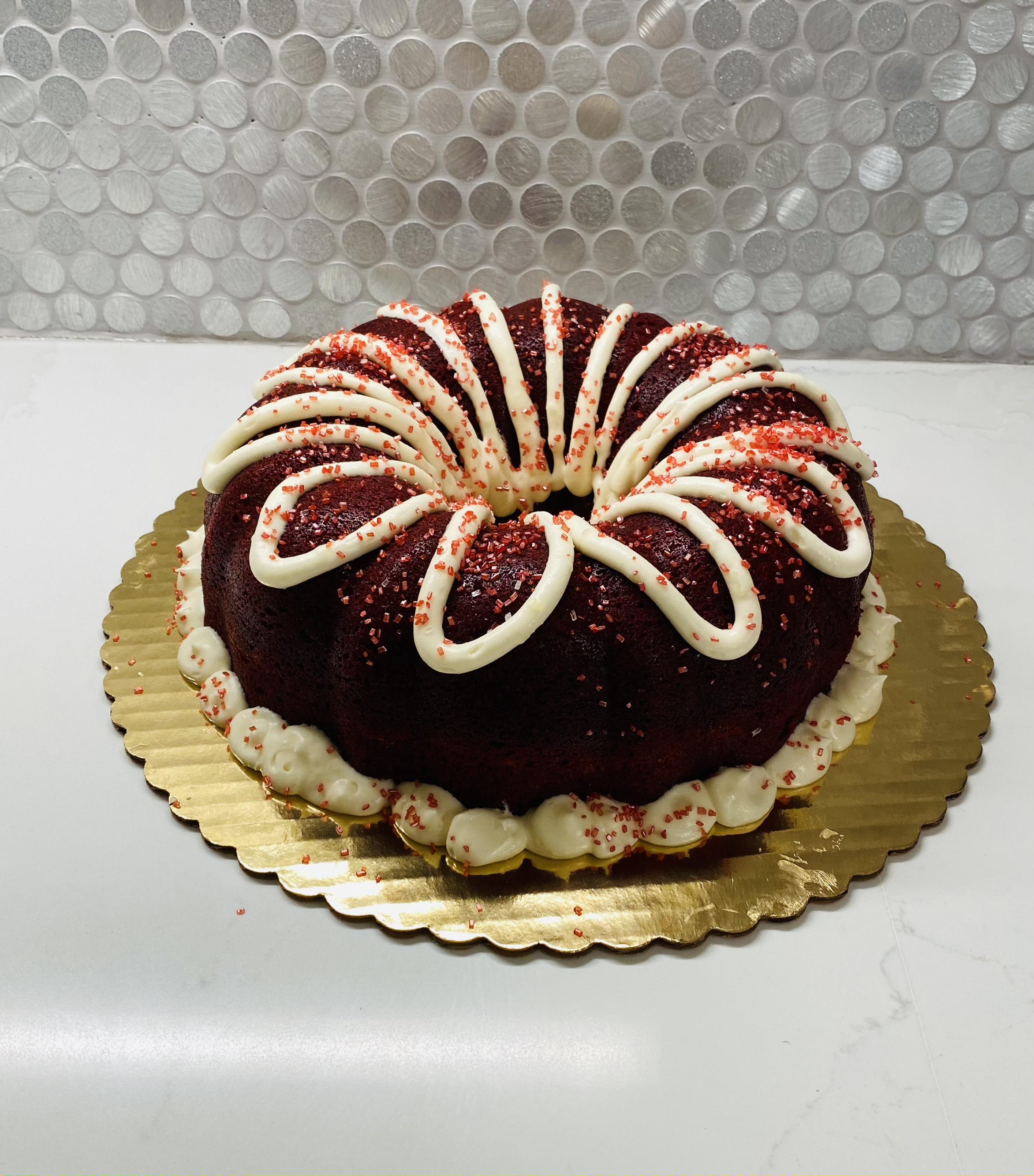 Red Velvet Cream Cheese Bundt